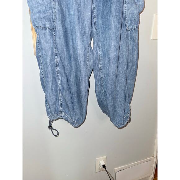 Lane Bryant the parachute chambray jogger pant size 18 - Picture 3 of 6